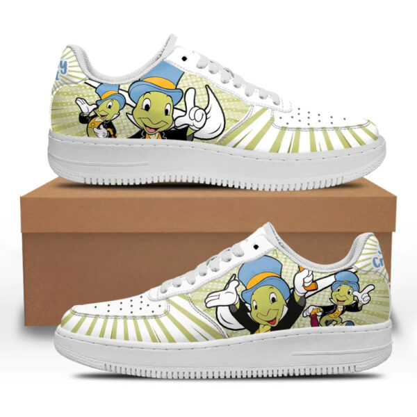 Pinocchio Jiminy Cricket Sneakers Custom Pinocchio Jiminy Cricket Sneakers Custom