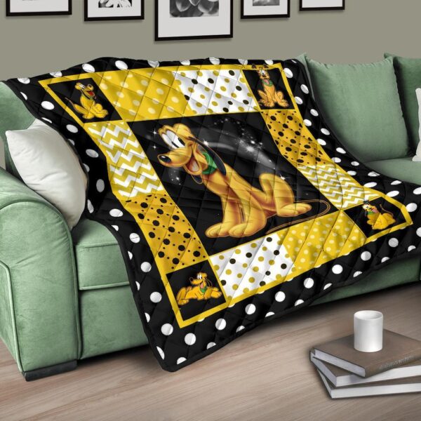 pluto quilt blanket cute cartoon fan gift idea xhw76