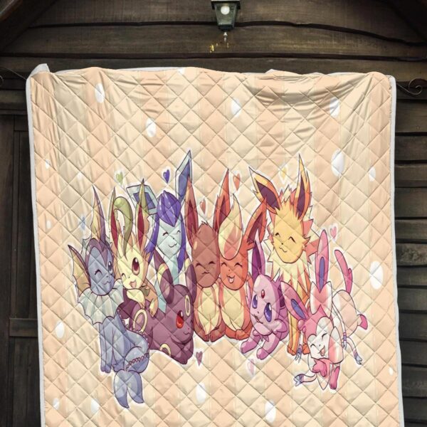 pokemons quilt blanket funny gift for pokemon fan oxlco