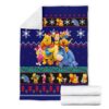 pooh christmas blanket amazing gift idea klppy