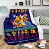 pooh christmas blanket amazing gift idea v0r30