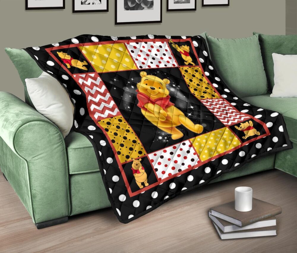 Pooh Quilt Blanket For Fan Winnie The Pooh