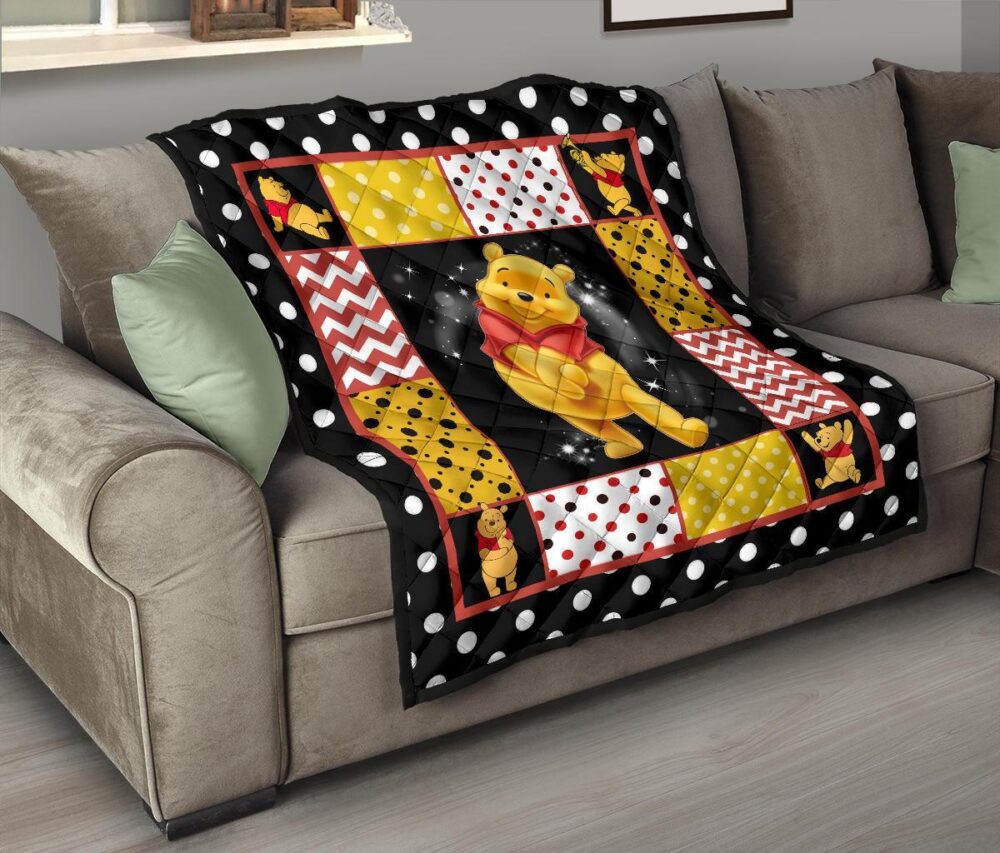 Pooh Quilt Blanket For Fan Winnie The Pooh