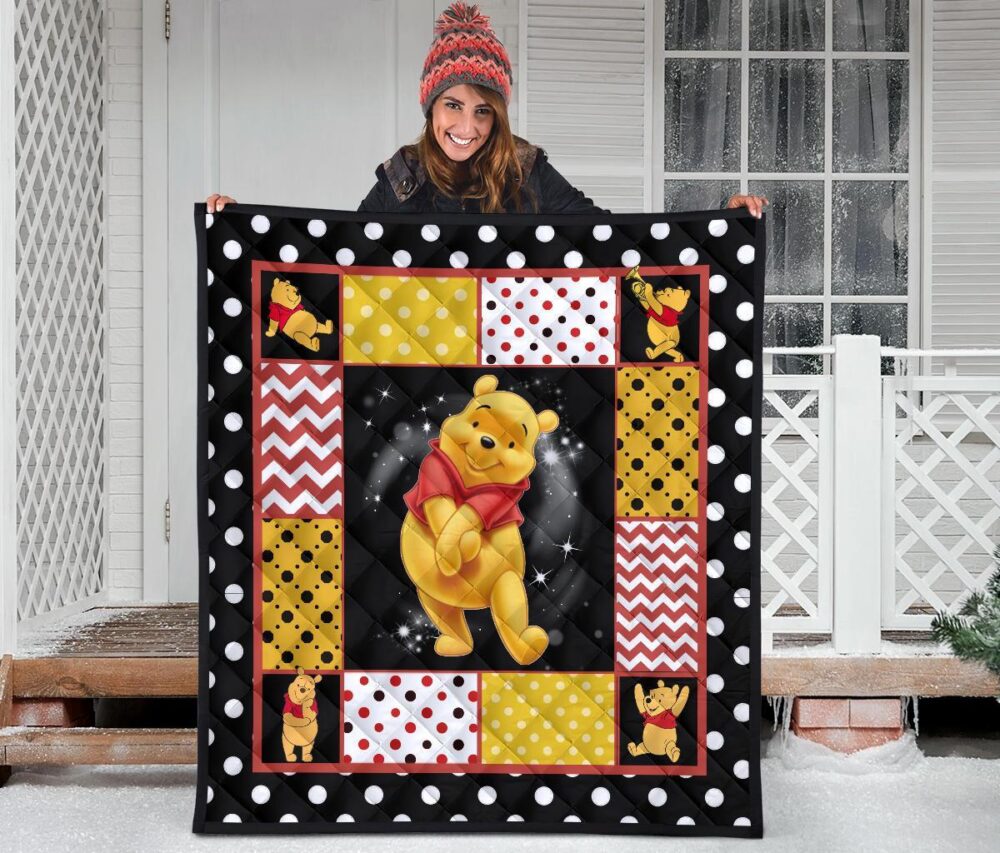 Pooh Quilt Blanket For Fan Winnie The Pooh