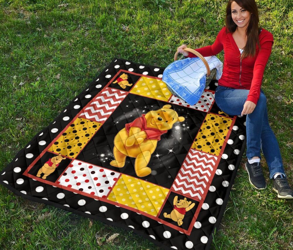 Pooh Quilt Blanket For Fan Winnie The Pooh