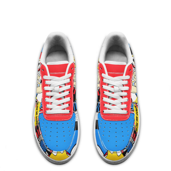popeye the sailor man sneakers custom comic shoes ifdjk