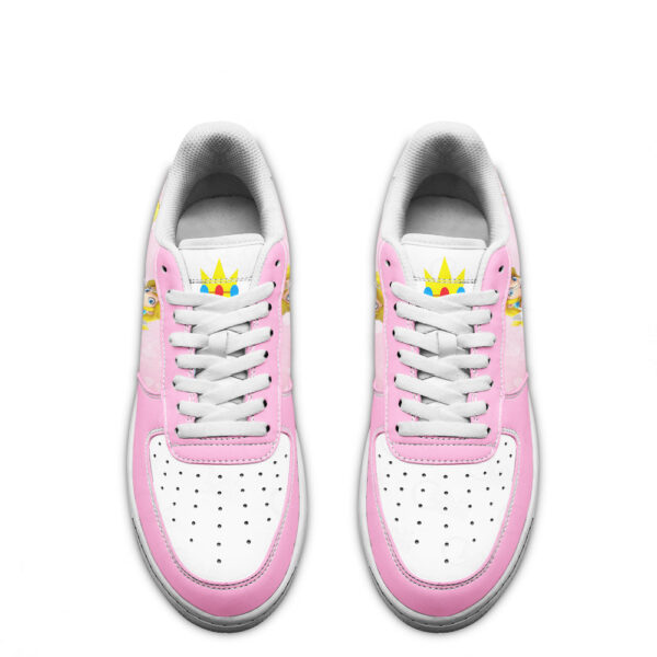 princess peach super mario sneakers custom for gamer shoes 59fdo