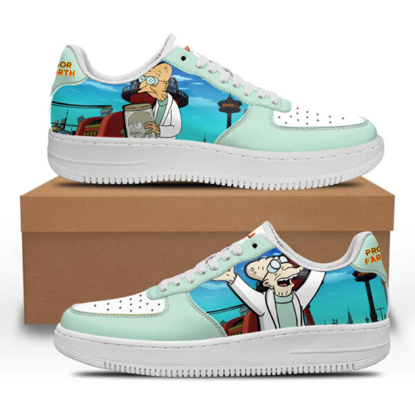Professor Farnsworth Futurama Custom Sneakers Professor Farnsworth Futurama Custom Sneakers