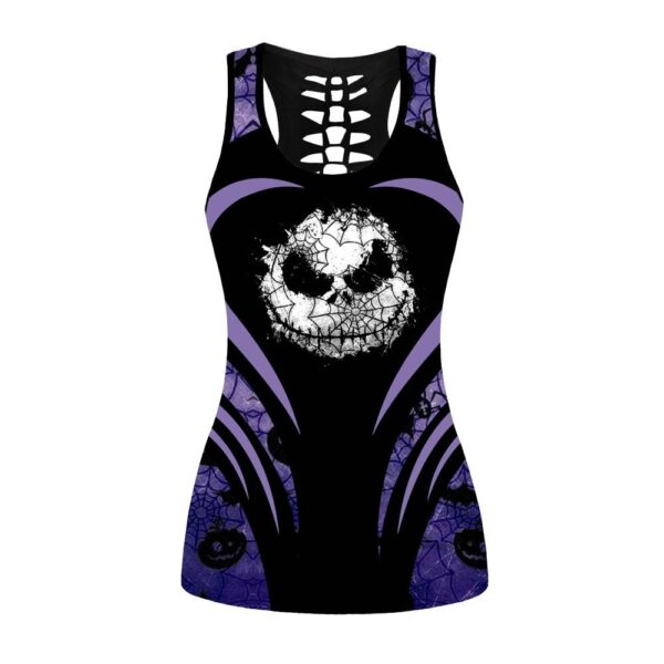 purple jack skellington tank top legging set outfit colorful 3d all over print s 5xl full size ctljs57 3hyjy