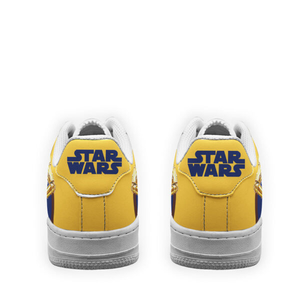 r2 d2 c 3po star wars custom sneakers zt9wg