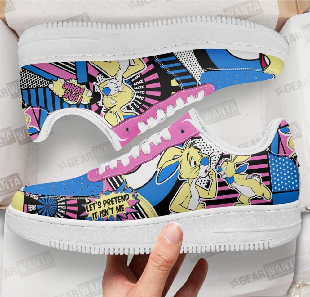 Rabbit Winnie The Pooh Sneakers Custom Comic Shoes