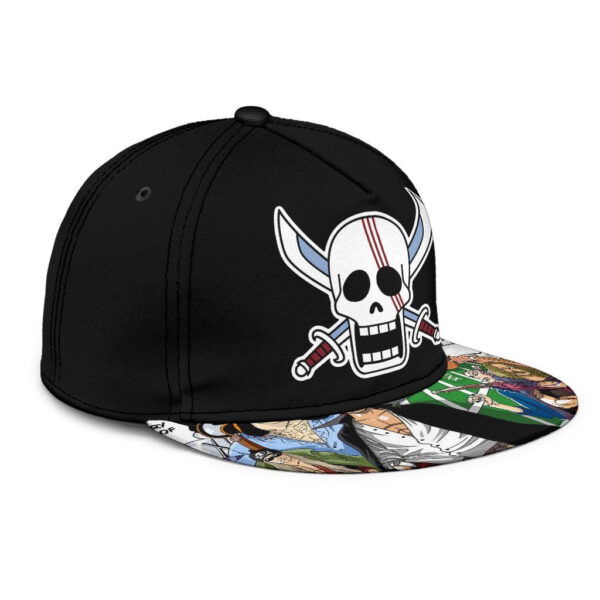 red hair pirates snapback hat one piece anime fan gift nwdce