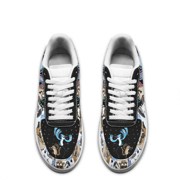 regular show mordecai and rigby sneakers custom shoes ikgvh