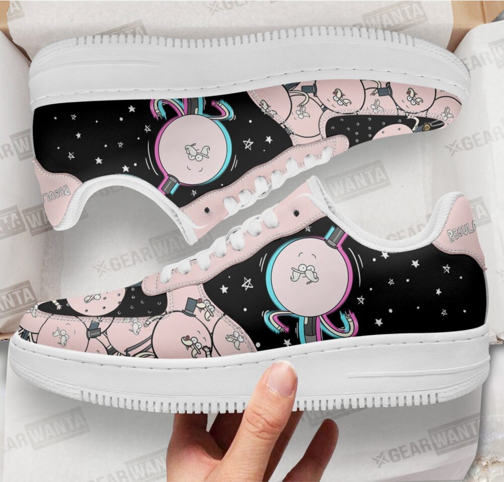 Regular Show Pops Maellard Sneakers Custom Shoes