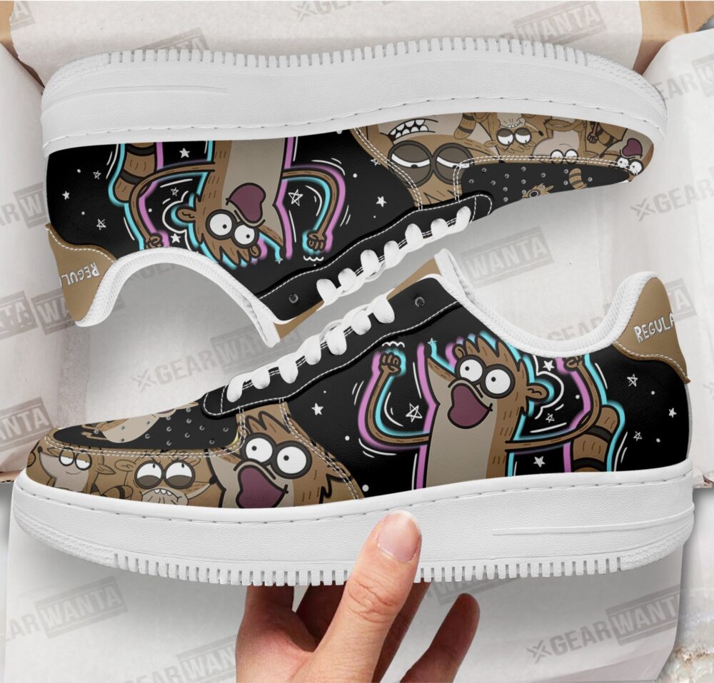 Regular Show Rigby Sneakers Custom Shoes