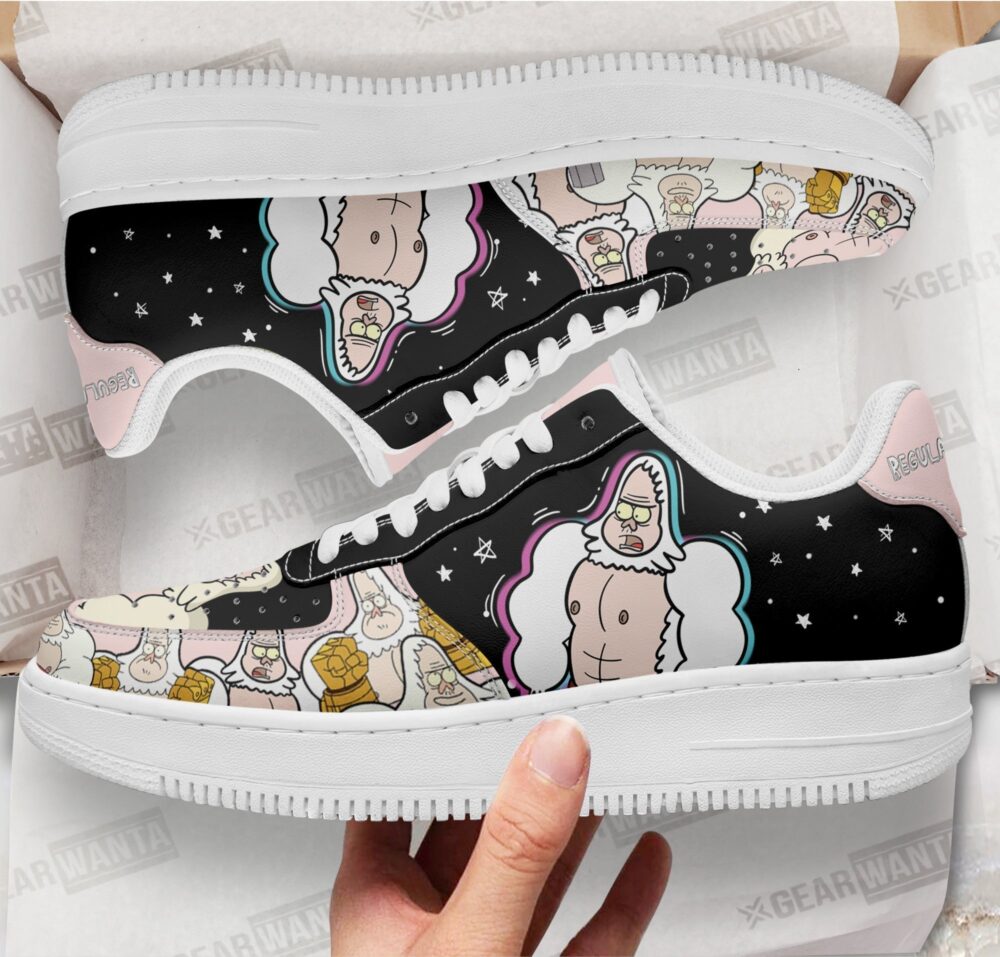 Regular Show Skips Sneakers Custom Shoes