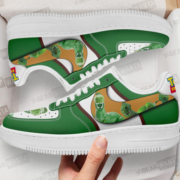 rex toy story sneakers custom cartoon shoes erqde