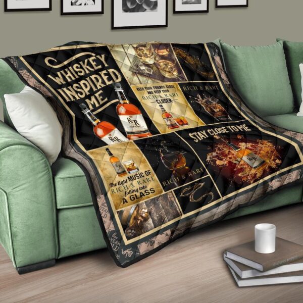 rich rare quilt blanket whiskey inspired me gift idea lb3vl