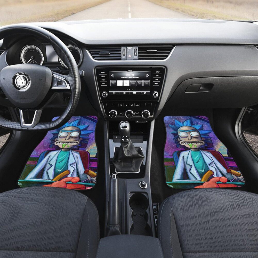 Rick And Morty Car Floor Mats CFMRM003