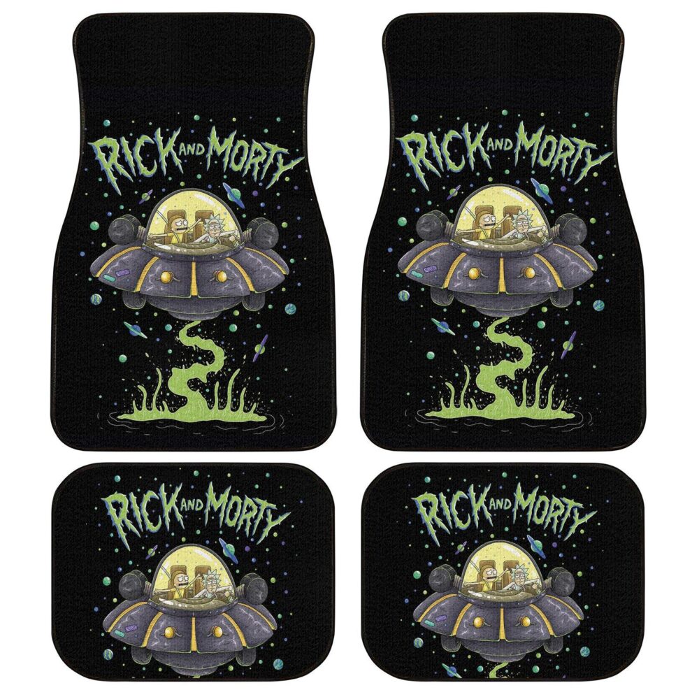 Rick And Morty Car Floor Mats CFMRM014