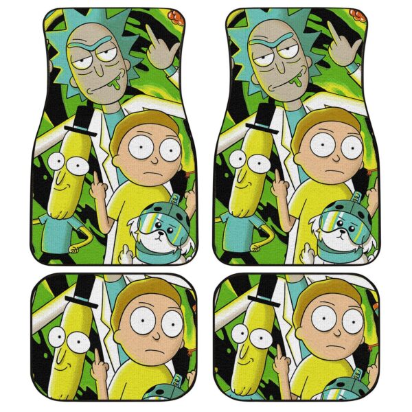 Rick And Morty Car Floor Mats CFMRM019