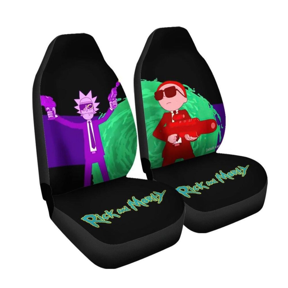 Rick And Morty Car Seat Covers | Gangster Rick And Morty Seat Covers RMCS044