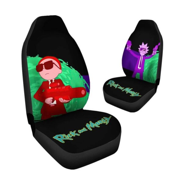 rick and morty car seat covers gangster rick and morty seat covers rmcs044 tron9