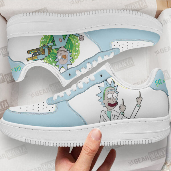 rick sanchez rick and morty custom sneakers kfwqb