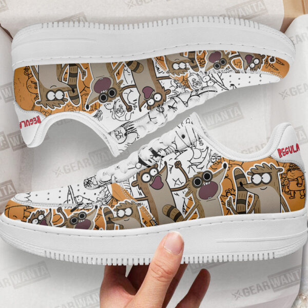 rigby regular show sneakers custom cartoon shoes utyku