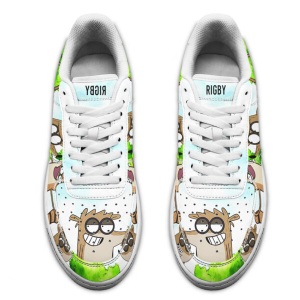 rigby sneakers custom regular show shoes gyqx5