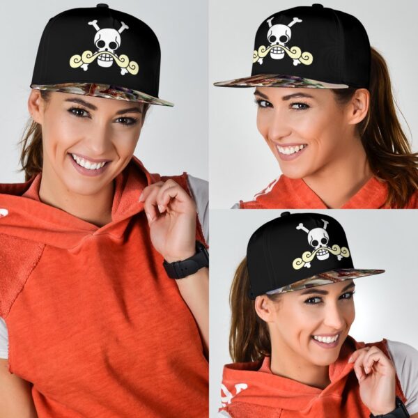 roger pirates snapback hat one piece anime fan gift djk8o