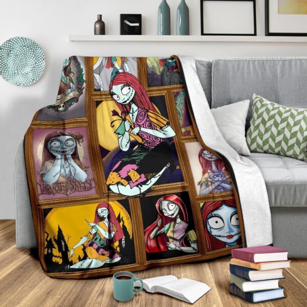 sally fleece blanket the nightmare before christmas fan gift pxdgd