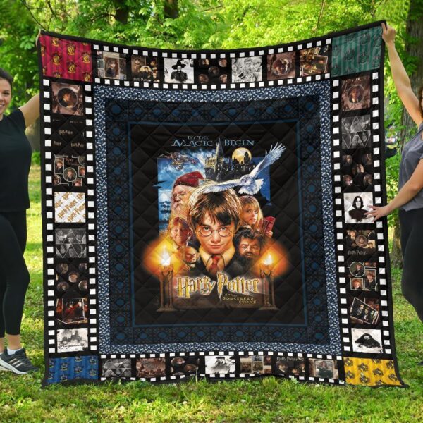 Scene Harry Potter Quilt Blanket For Bedding Decor Gift Idea Scene Harry Potter Quilt Blanket For Bedding Decor Gift Idea