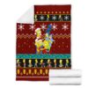 simpson family christmas blanket amazing gift idea ff3bn