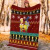 simpson family christmas blanket amazing gift idea mjym6