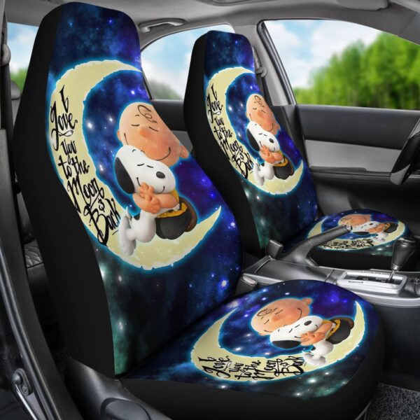 snoopy car seat covers snoopy and charley car seat covers cartoon fan gift m0bgk