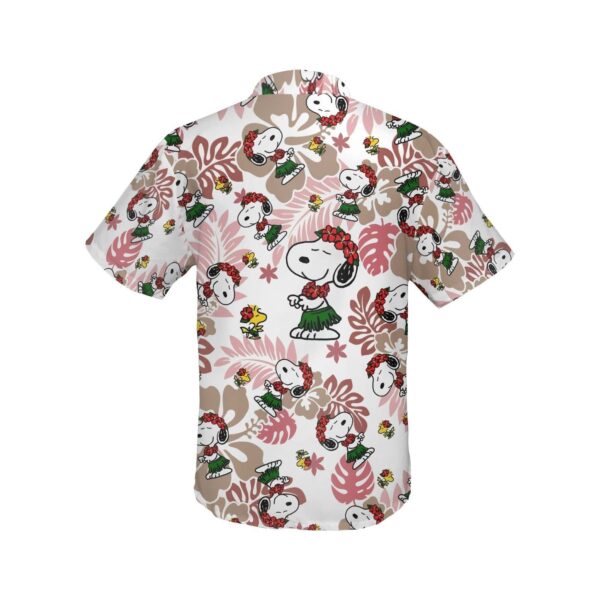 snoopy tropical pattern hawaiian shirt hawaiian shirt for women men hawaiian shirt custom hw037 lwazg