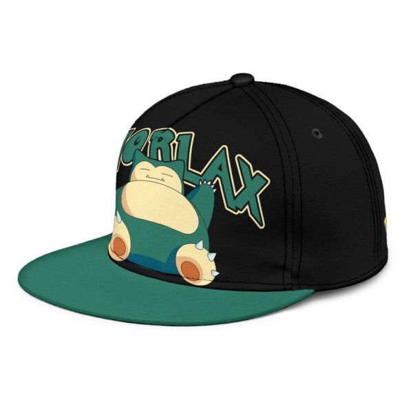 snorlax snapback hat anime fan gift ce6rd