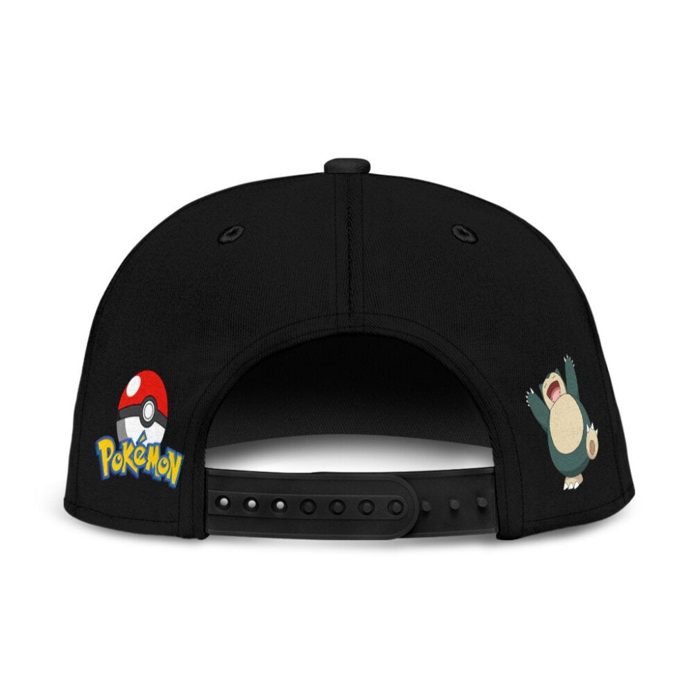 Snorlax Snapback Hat Anime Fan Gift