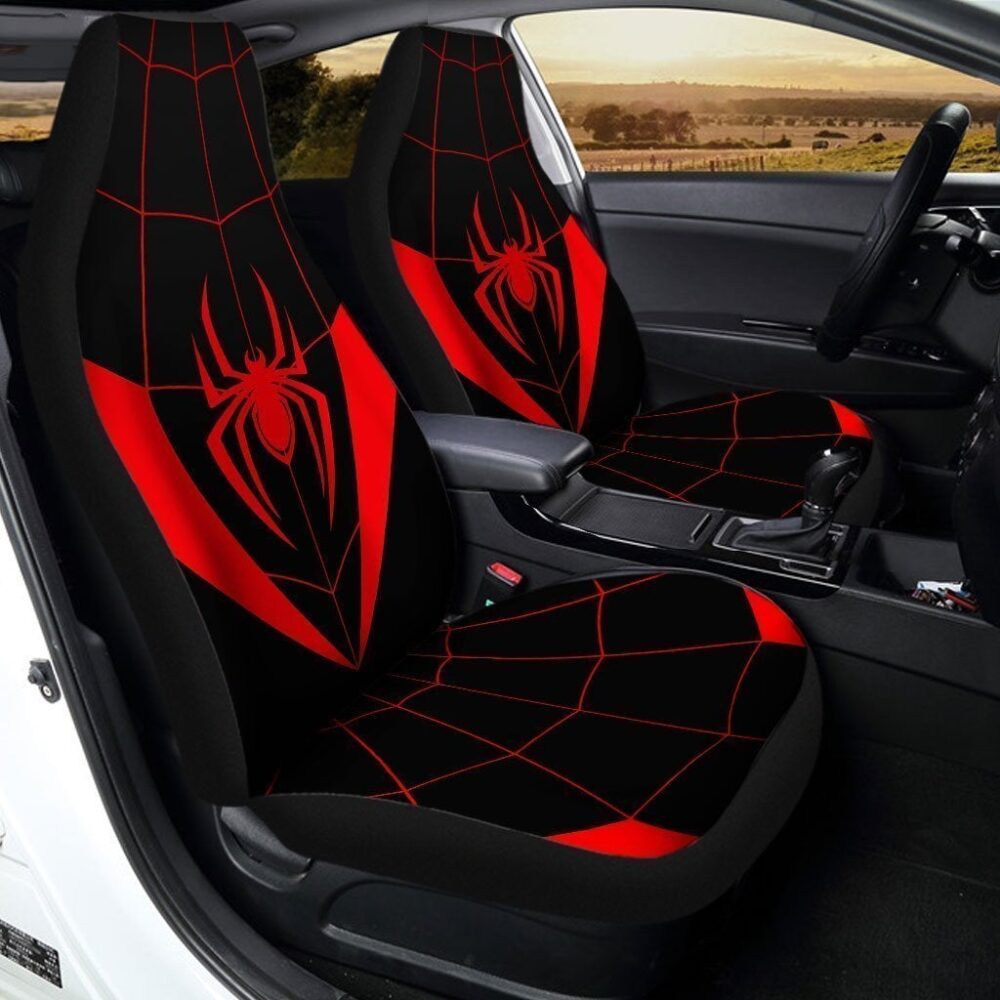 Spider Car Seat Covers Custom Symbol Spider Car Accessories