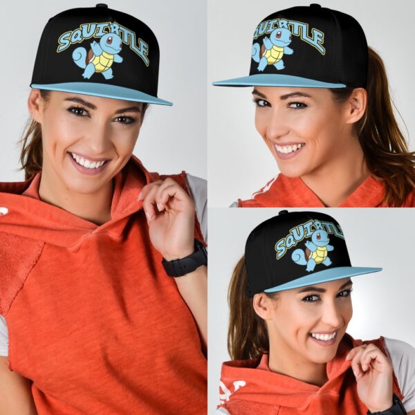 squirtle snapback hat anime fan gift idea ayvlc