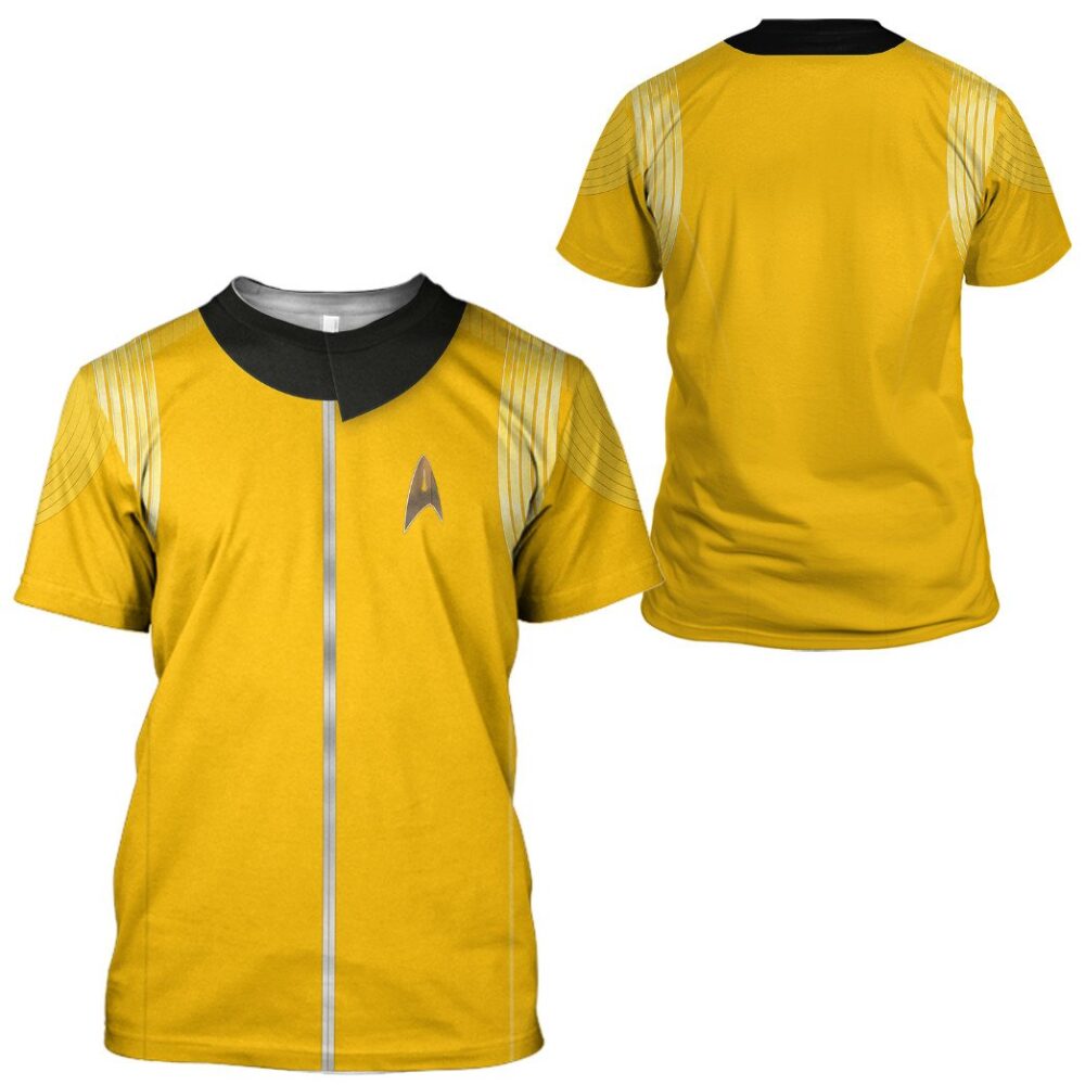 Star Trek Discovery Captain Christopher Pike Custom Hoodie Tshirt Apparle