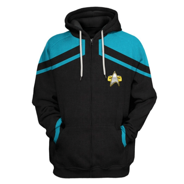 star trek picard 2020 present blue tshirt hoodie apparel seha4