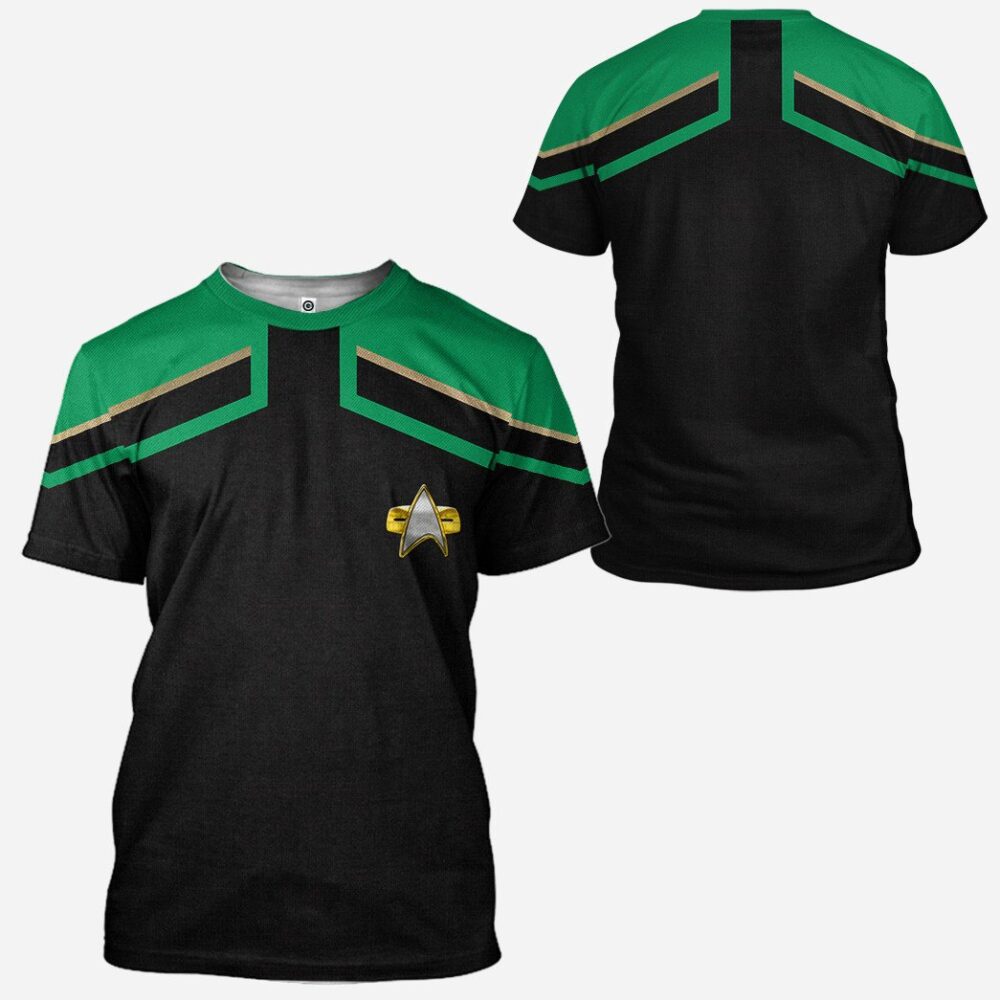 Star Trek Picard 2020 Present Custom St Patrick Day Tshirt Hoodie Apparel