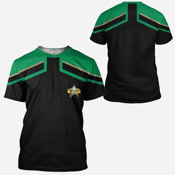 star trek picard 2020 present custom st patrick day tshirt hoodie apparel 7hqnz