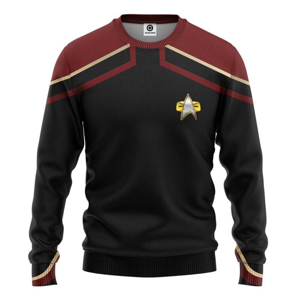 Star Trek Picard 2020 Present Red Tshirt Hoodie Apparel