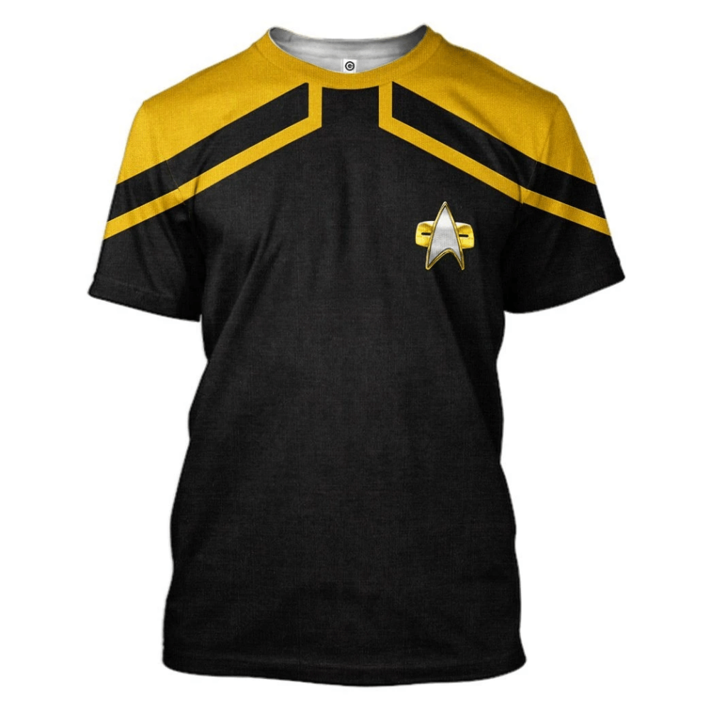 Star Trek Picard 2020 Present Yellow Tshirt Hoodie Apparel