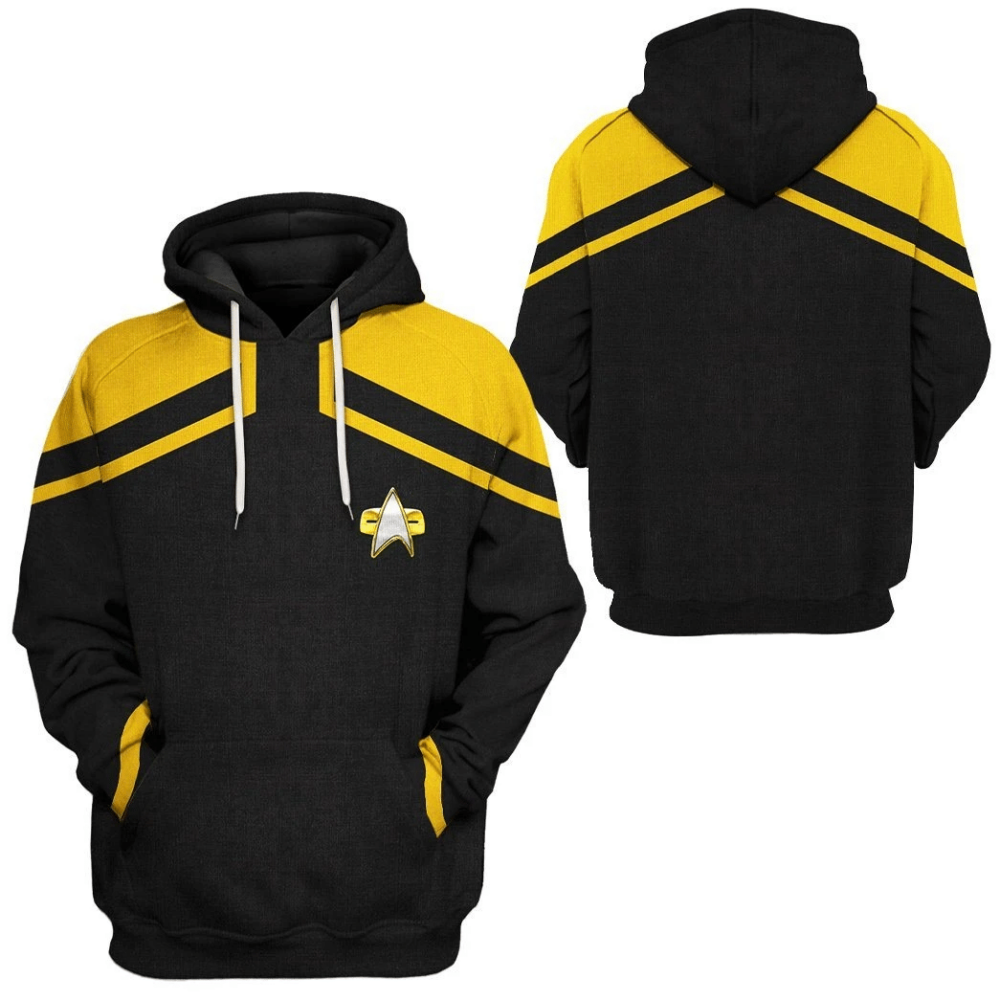 Star Trek Picard 2020 Present Yellow Tshirt Hoodie Apparel