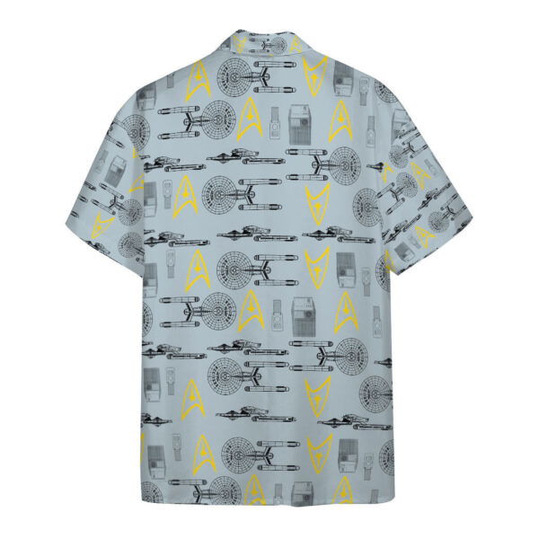 star trek shipyards gray custom hawaiian shirt for men women fykoe