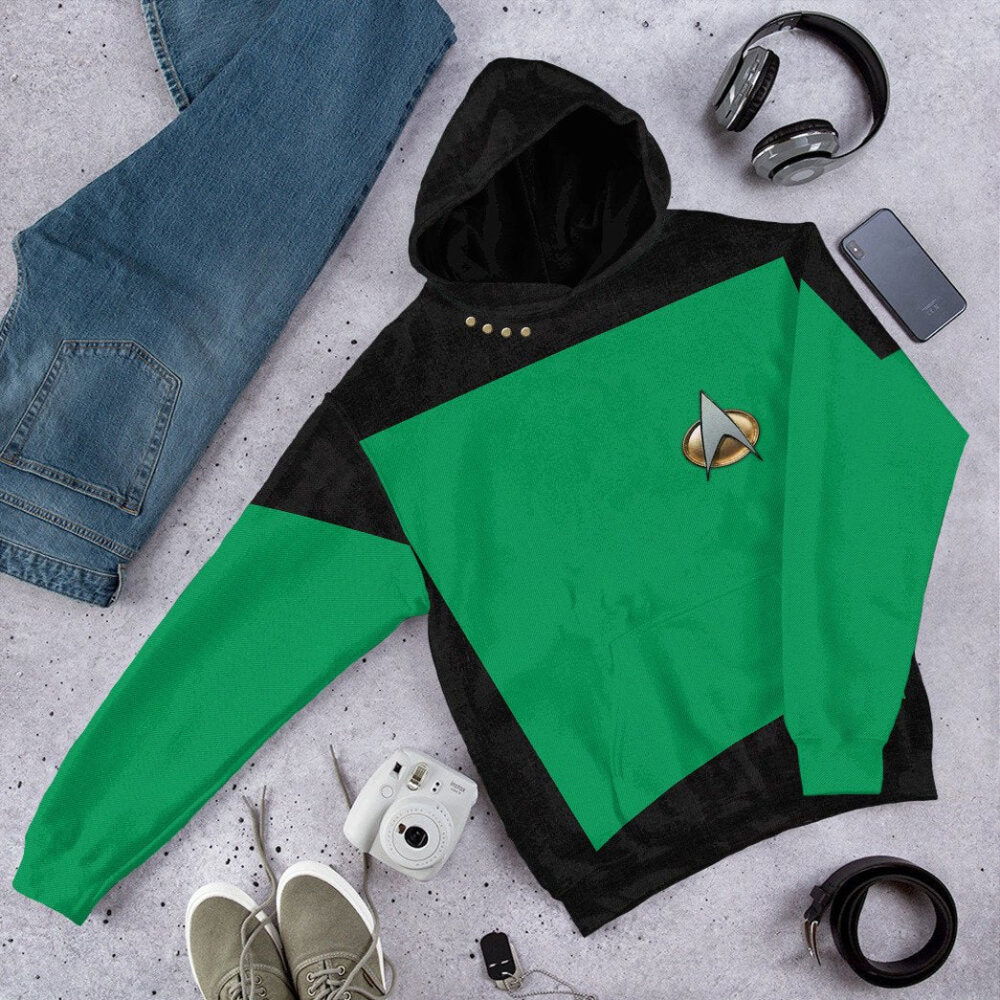 Star Trek The Next Generation 1987 1994 Saint Patrick Day Custom Tshirt Hoodie Apparel